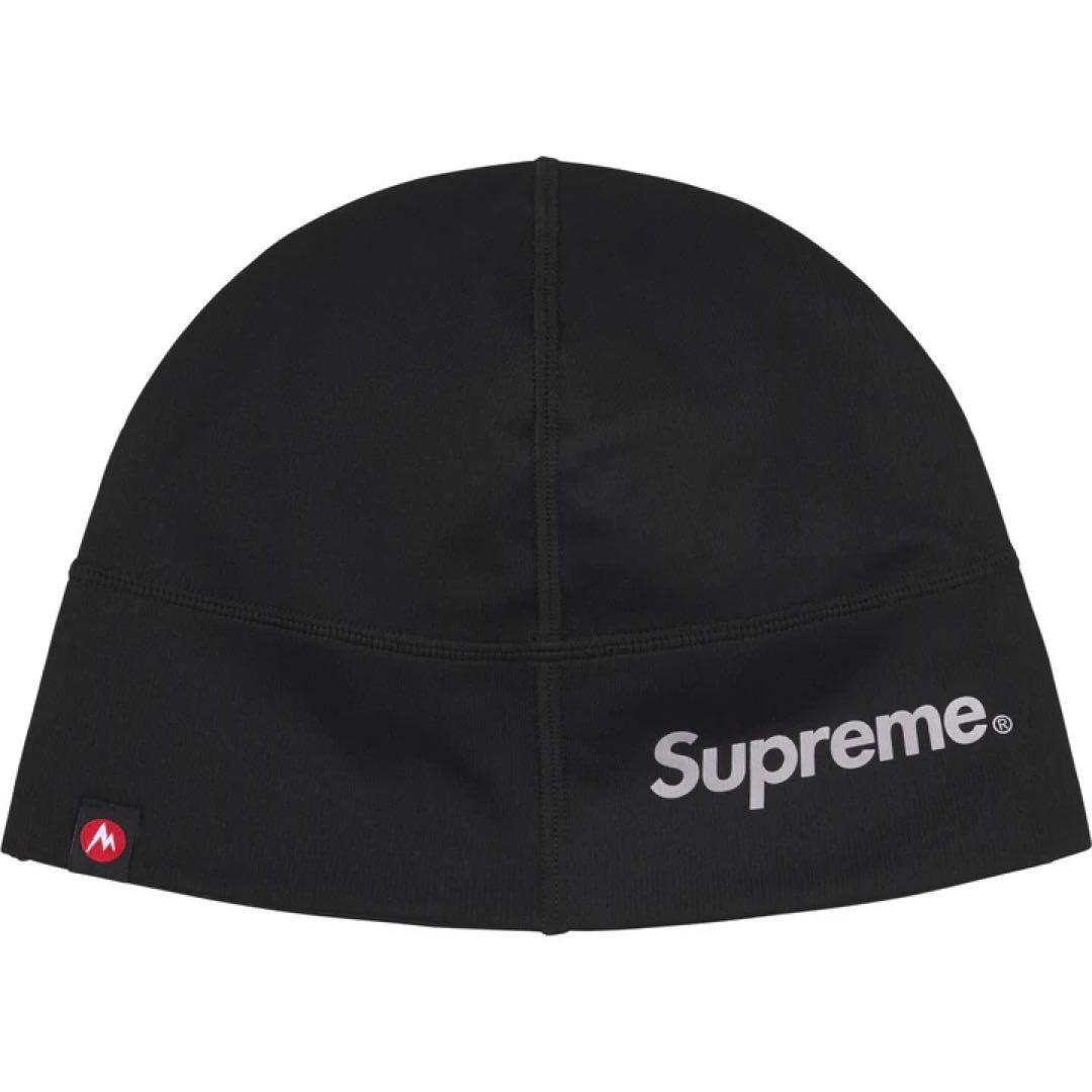 Supreme®/Marmot® Base Layer Beanie Black