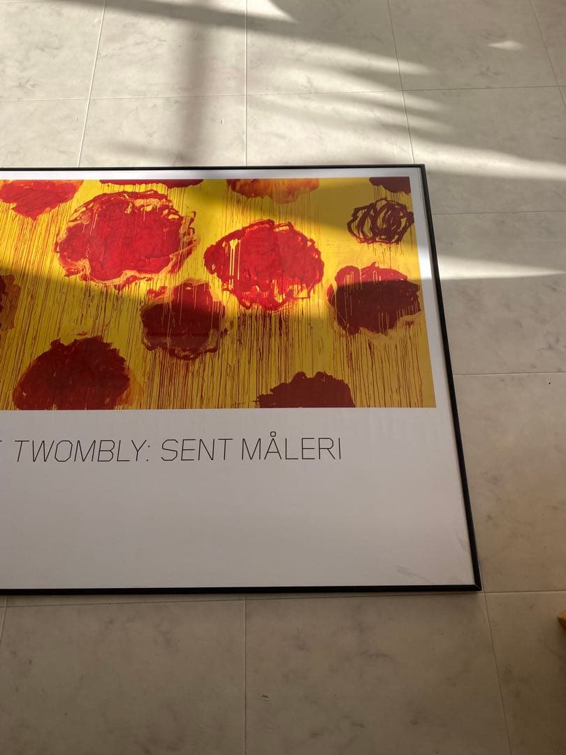 Cytwombly サイトゥオンブリー ポスターのみ 花 現代アート