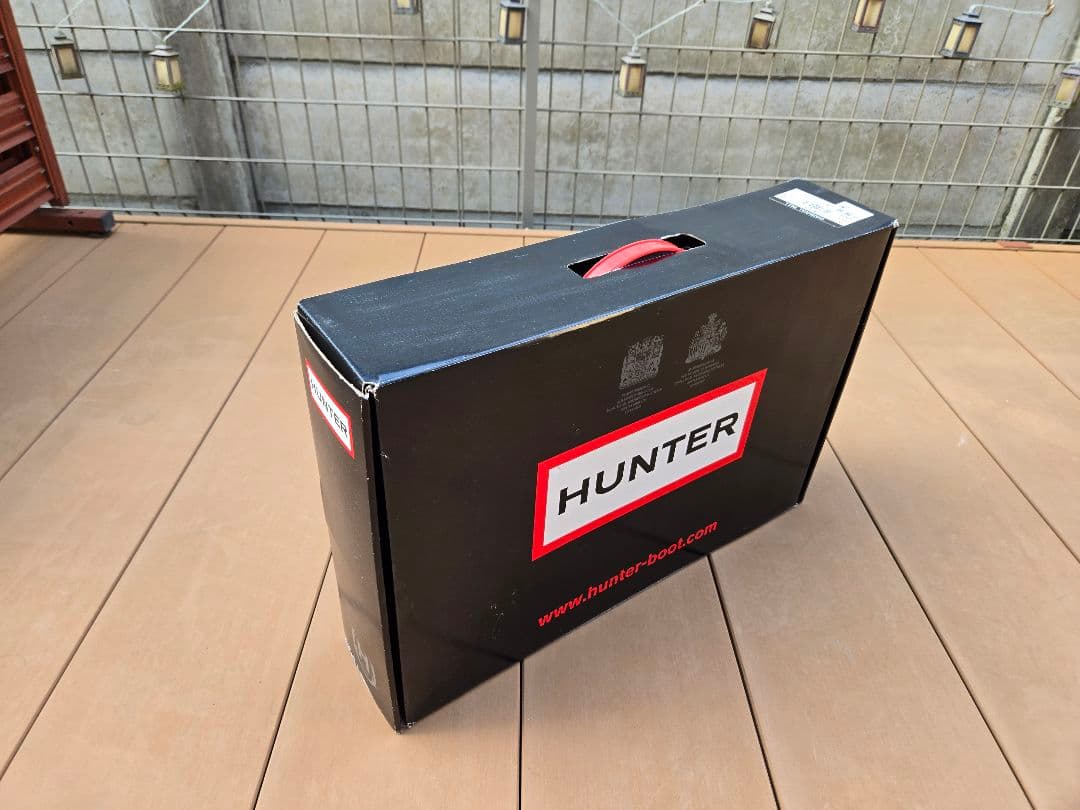 HUNTER ブラック 長靴 防水性