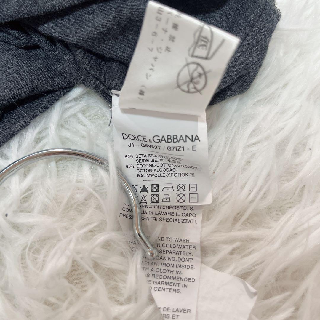 ドルチェアンドガッバーナ　ペイズリー　バンダナ　プリント　Tシャツ　半袖　44