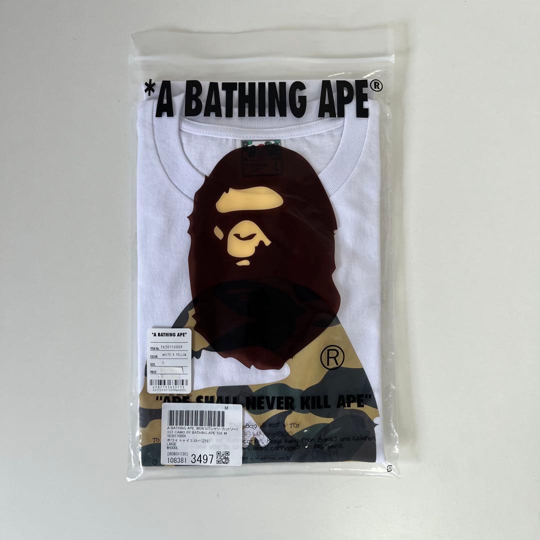 最終出品！1ST CAMO BY BATHING APE TEE エイプ