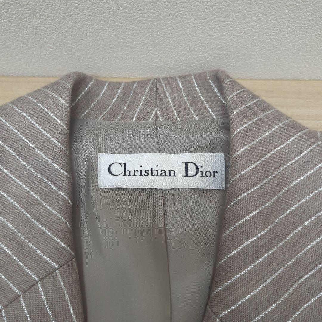 ChristianDior　ジャケット　ダブル　ベージュ系
