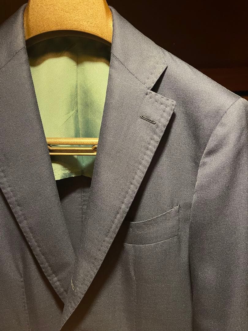 Brilla beams F 44 ホップサックジャケット ウール シルク