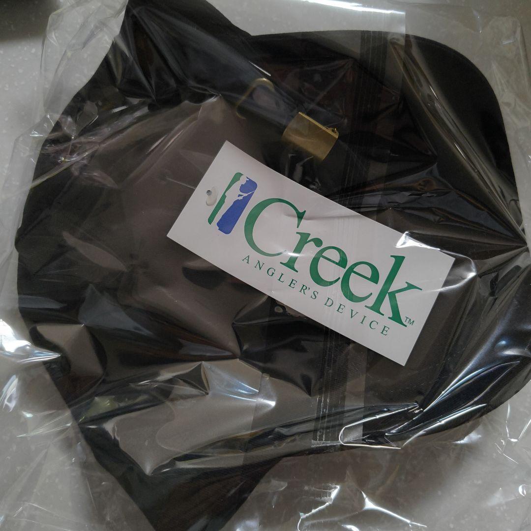 Creek Angler's Device Logo Cap black 新品