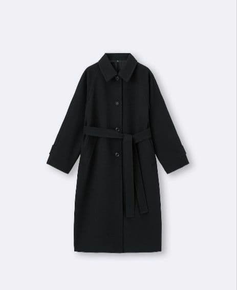 羊*様 【新品】GU コージーメルトンバルマカーンコートXL ブラック