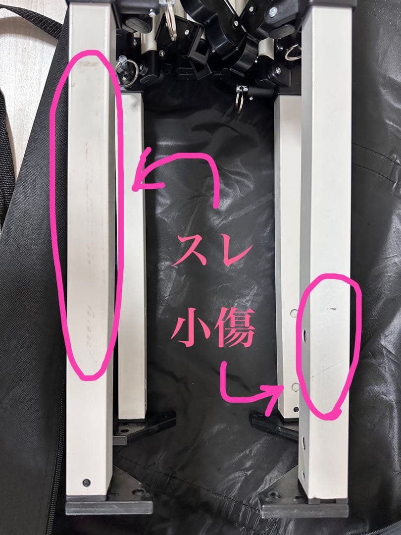タープ テント　3枚サイドシート付き　美品　UVカット 2m✖️2m