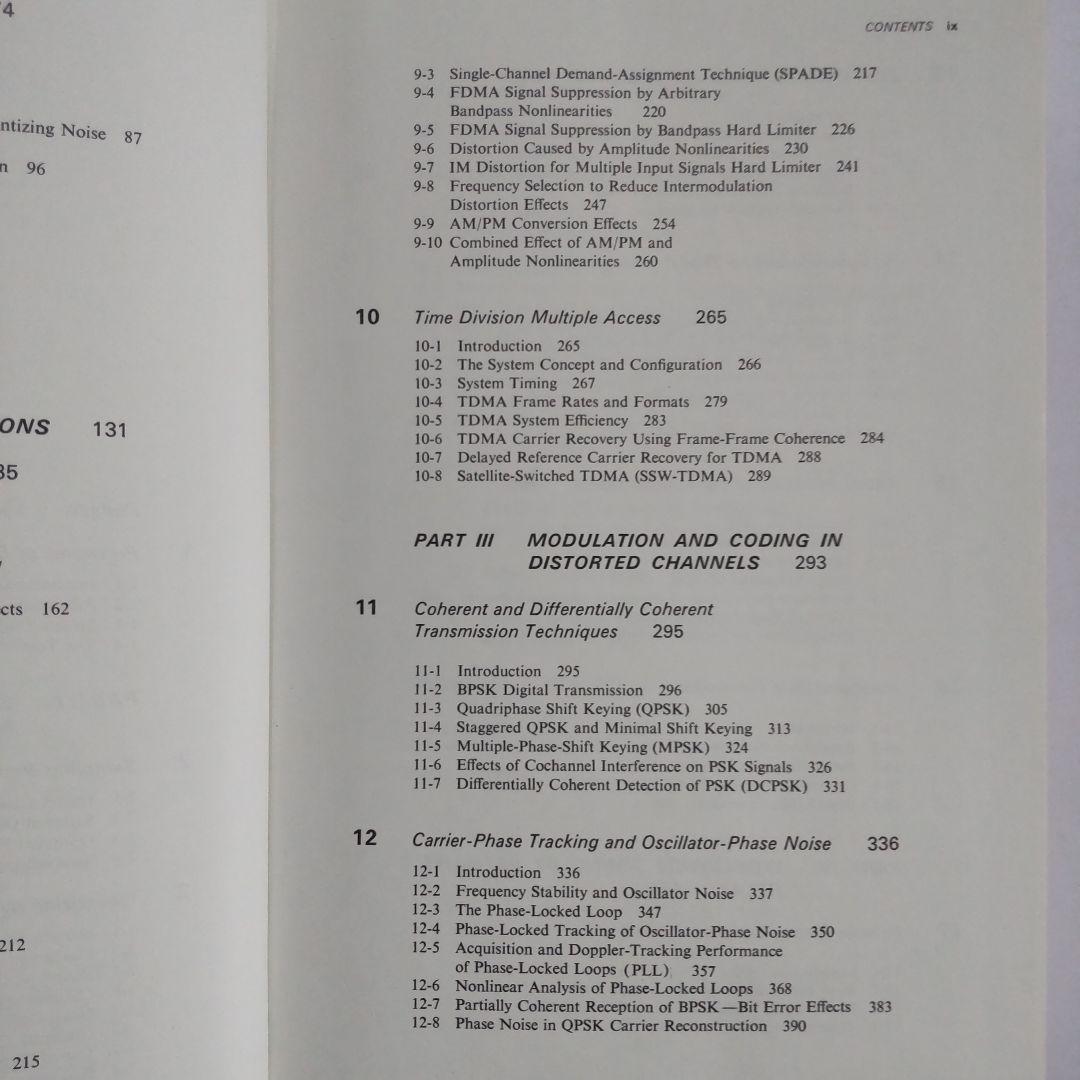洋書 Digital Communications by Satellite