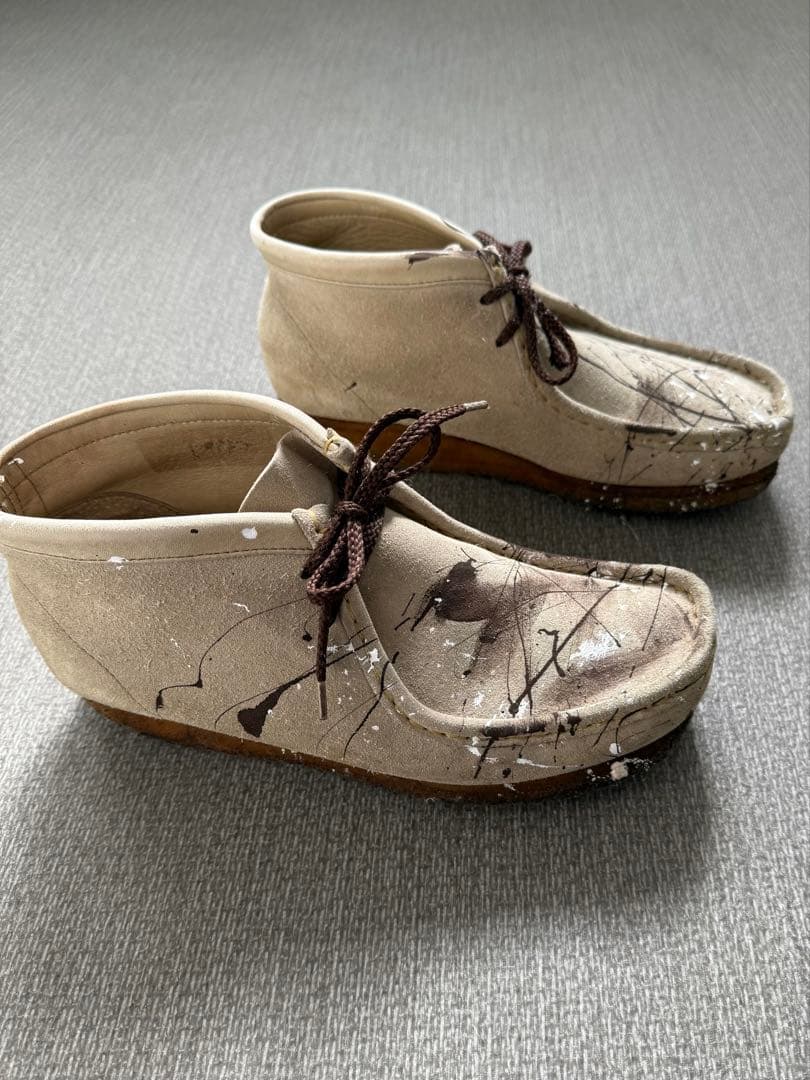 CLARKS クラークス ワラビーブーツ スエード ハイカット WALLABEE