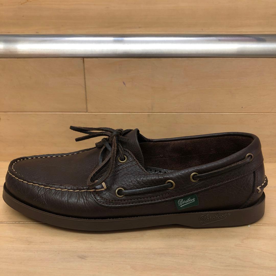 靴 Komochi UK7 Paraboot BARTH FOUL BROWN