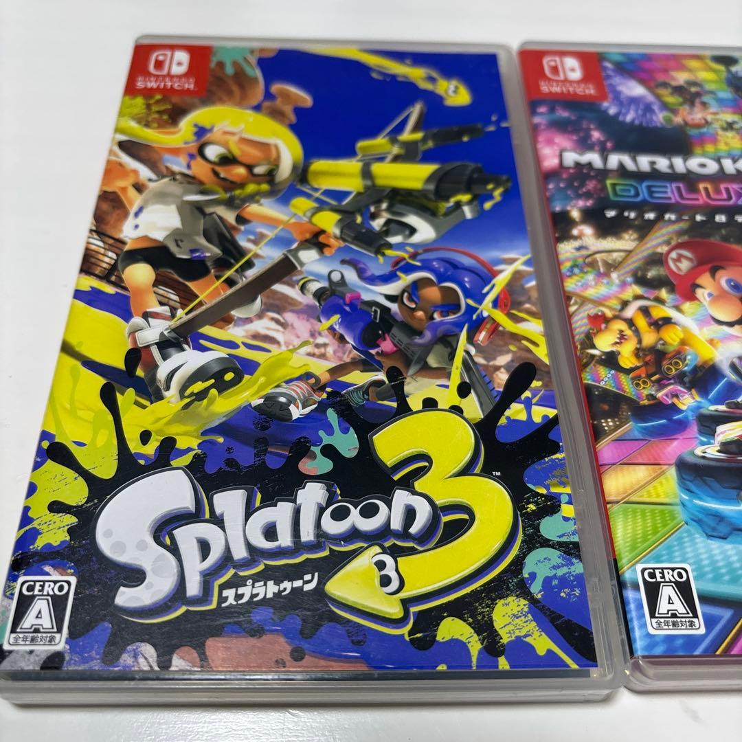 【セットのため格安】スプラトゥーン3 マリオカート8 ポケモンバイオレット