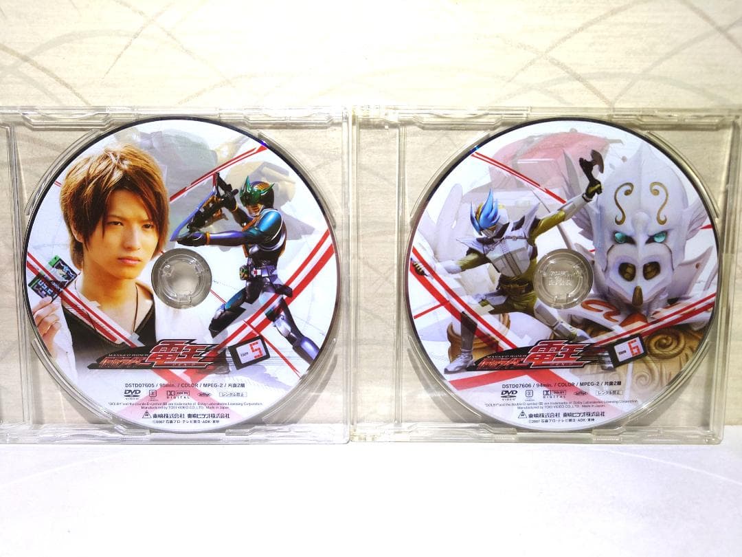 仮面ライダー電王 DVD 全巻12枚セット　1~12 佐藤健　ディスクのみ