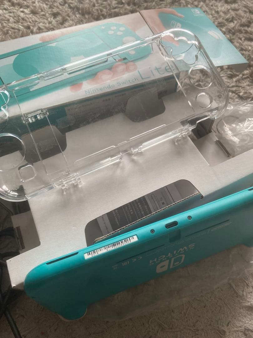 Nintendo Switch Lite ターコイズ 本体　箱つき