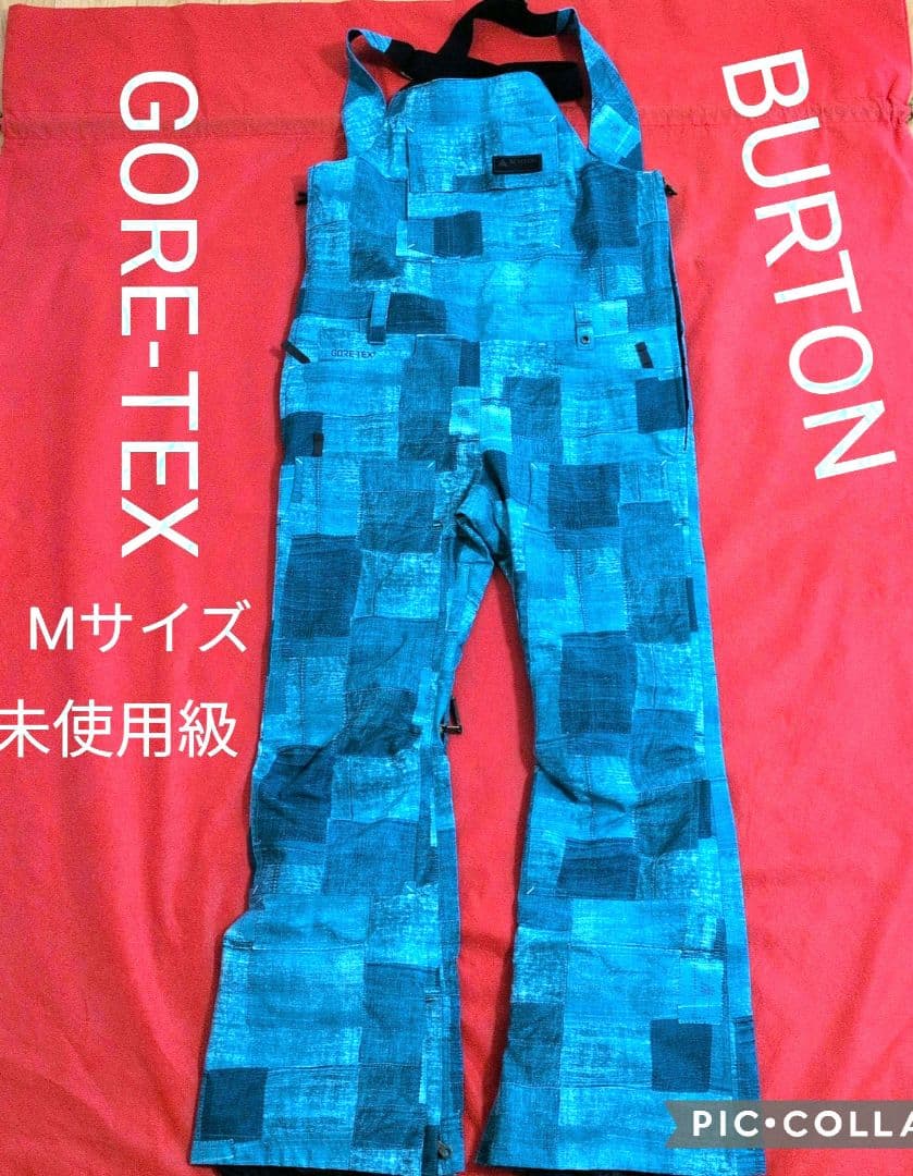【未使用級】BURTON / バートン◆GORE-TEX◆ ビブパンツ スノボー