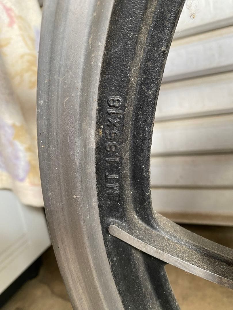 RZ250/RZ350 フロントホイール ダブルディスク 当時物 旧車 4l3