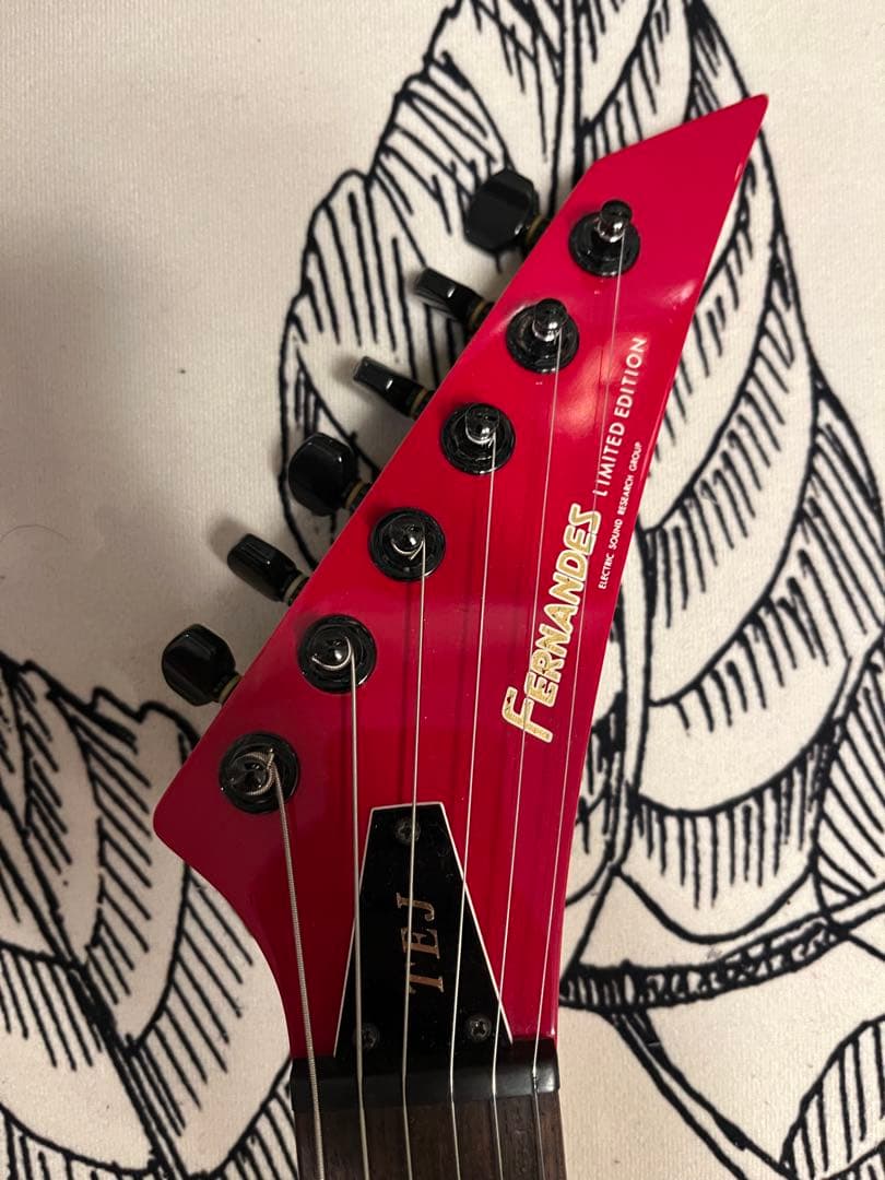 FERNANDES TEJ EMG X換装済 改造ギター