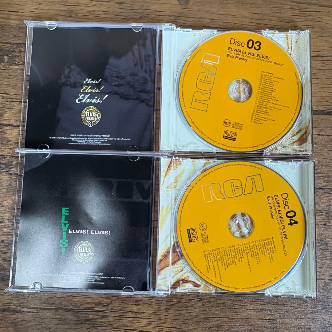 エルヴィス・プレスリー ELVIS! ELVIS! ELVIS! CD BOX