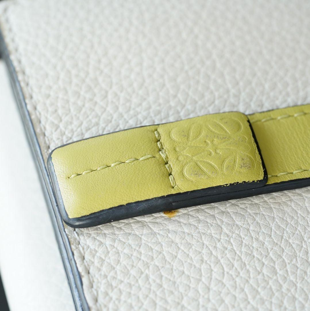日本橋三越購入 LOEWE トライフォールドウォレット 限定色