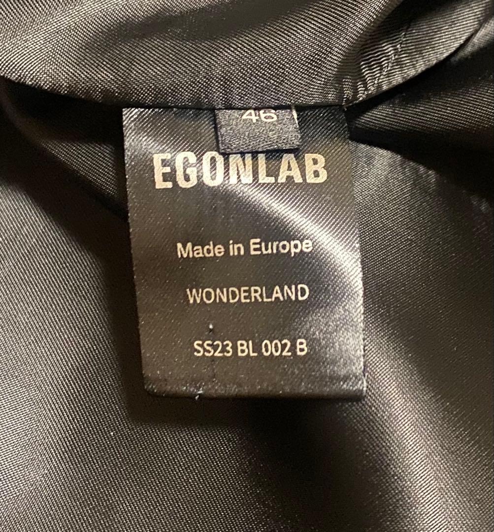 い*え様 EGONLAB 23ss テーラードジャケット 46 エゴンラボ