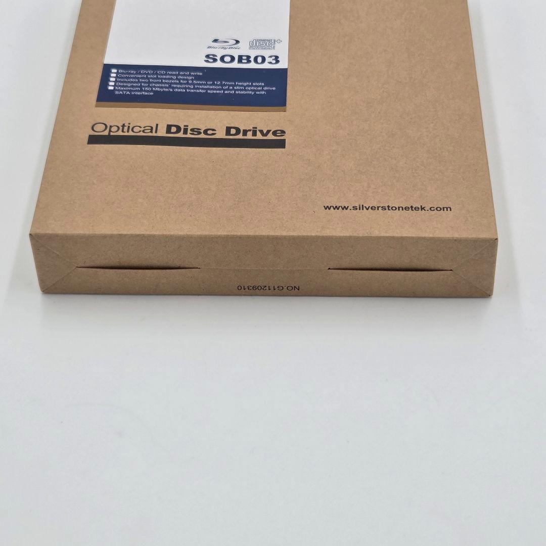 内蔵型SSD SilverStone SOB03 8X Blu-ray Disc Drive