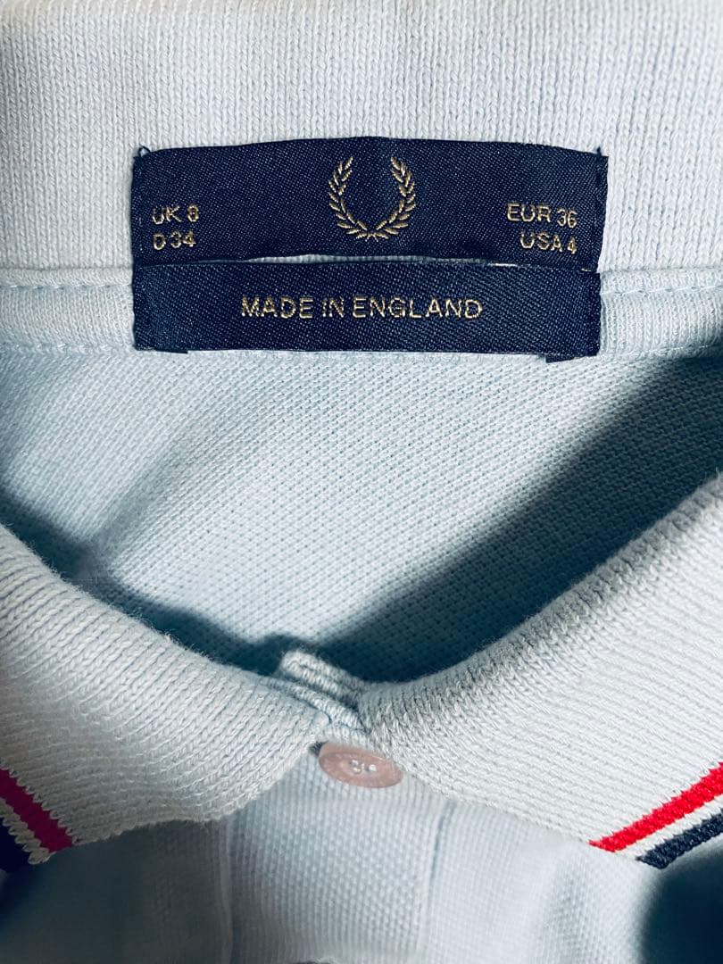 試着のみ　Fred Perry ポロシャツ UK 8 G12