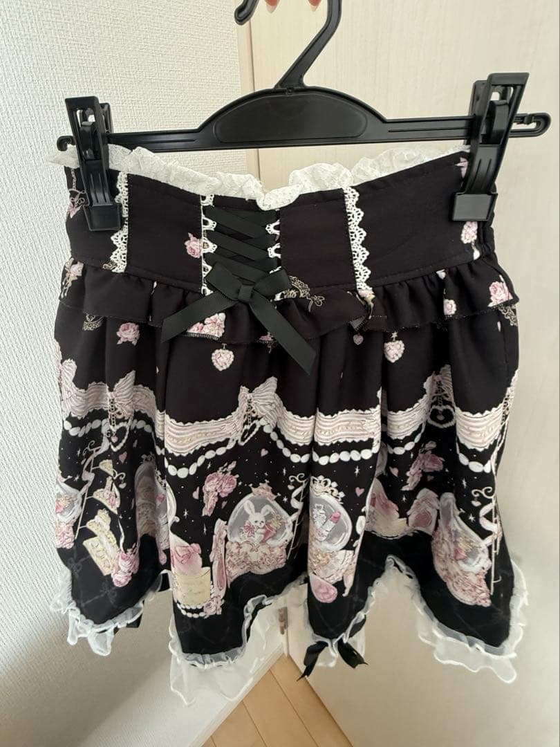 Romantic Cosmetics柄セットアップ LIZLISA ブラック