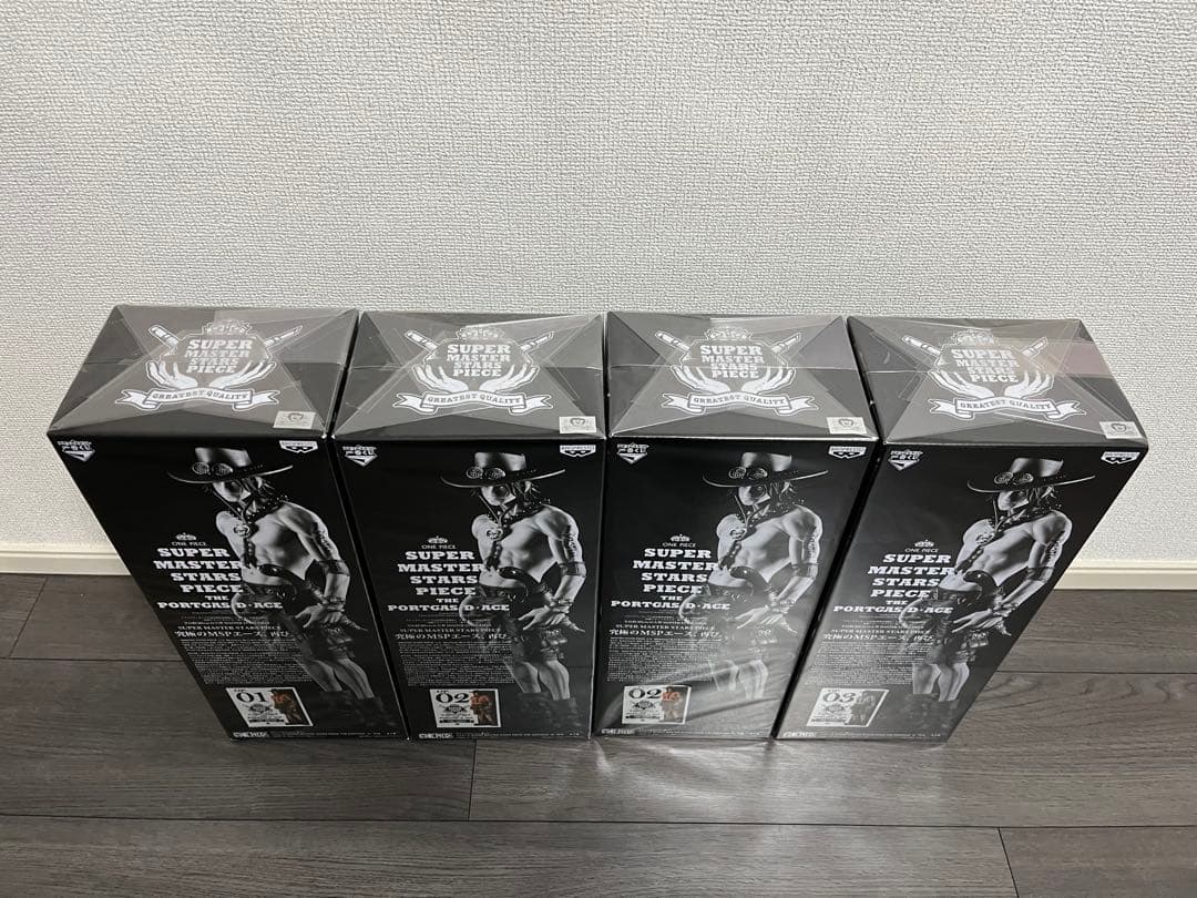 ワンピース　SMSP BWFC エース　ロー A賞 01 B賞 02 C賞 03