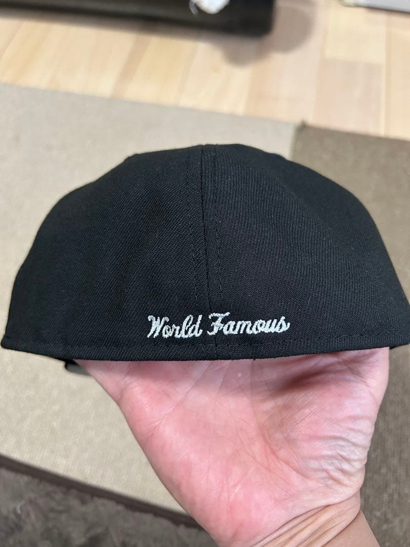 NEW ERA×Supreme スケルトンキャップ 7 5/8（60.6）