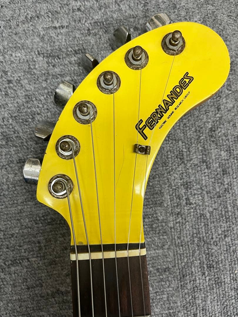 レリックぞうさん　イエロー　Fernandes zo-3 音出しオッケー
