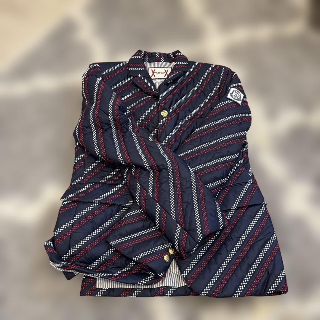 Moncler ストライプ テーラード　ダンジャケット