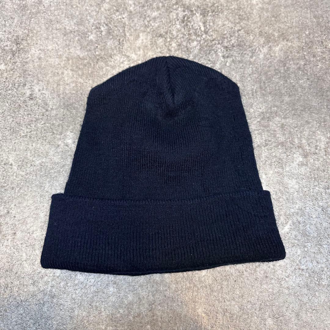 菅田将暉様着用　NIKE 90s 刺繍ロゴ　ビーニー　ネイビー