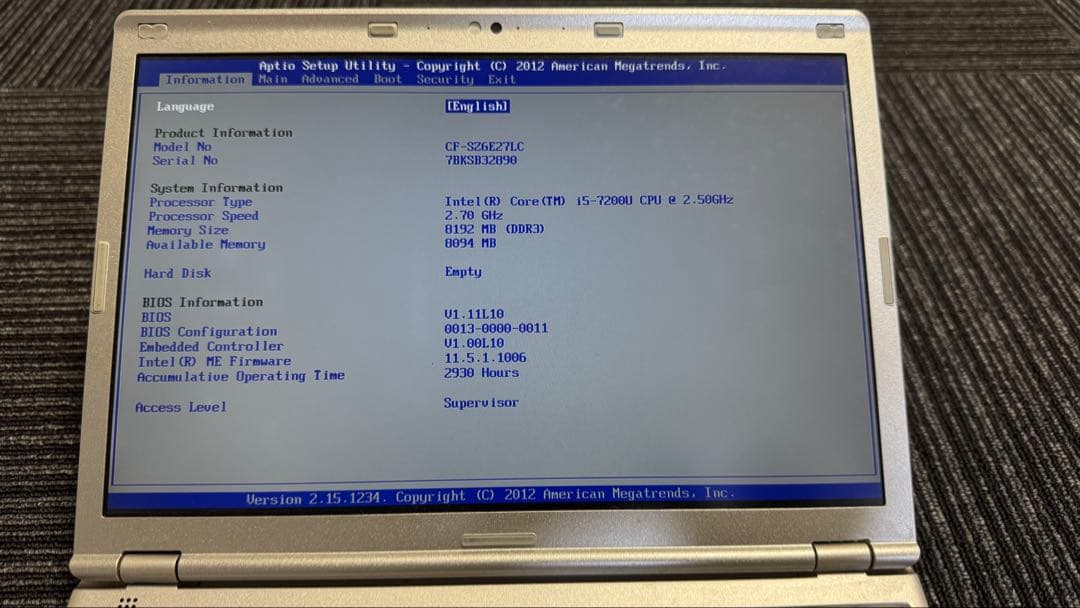 ノートPCケース Panasonic CF-SZ6 i5