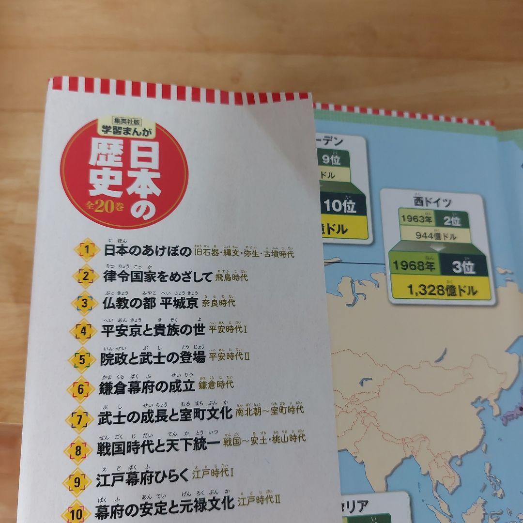 集英社　学習まんが　日本の歴史　全20巻セット
