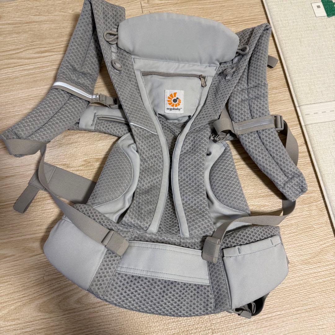 エルゴベビー オムニブリーズ 抱っこ紐　パールグレー　ポーチなし