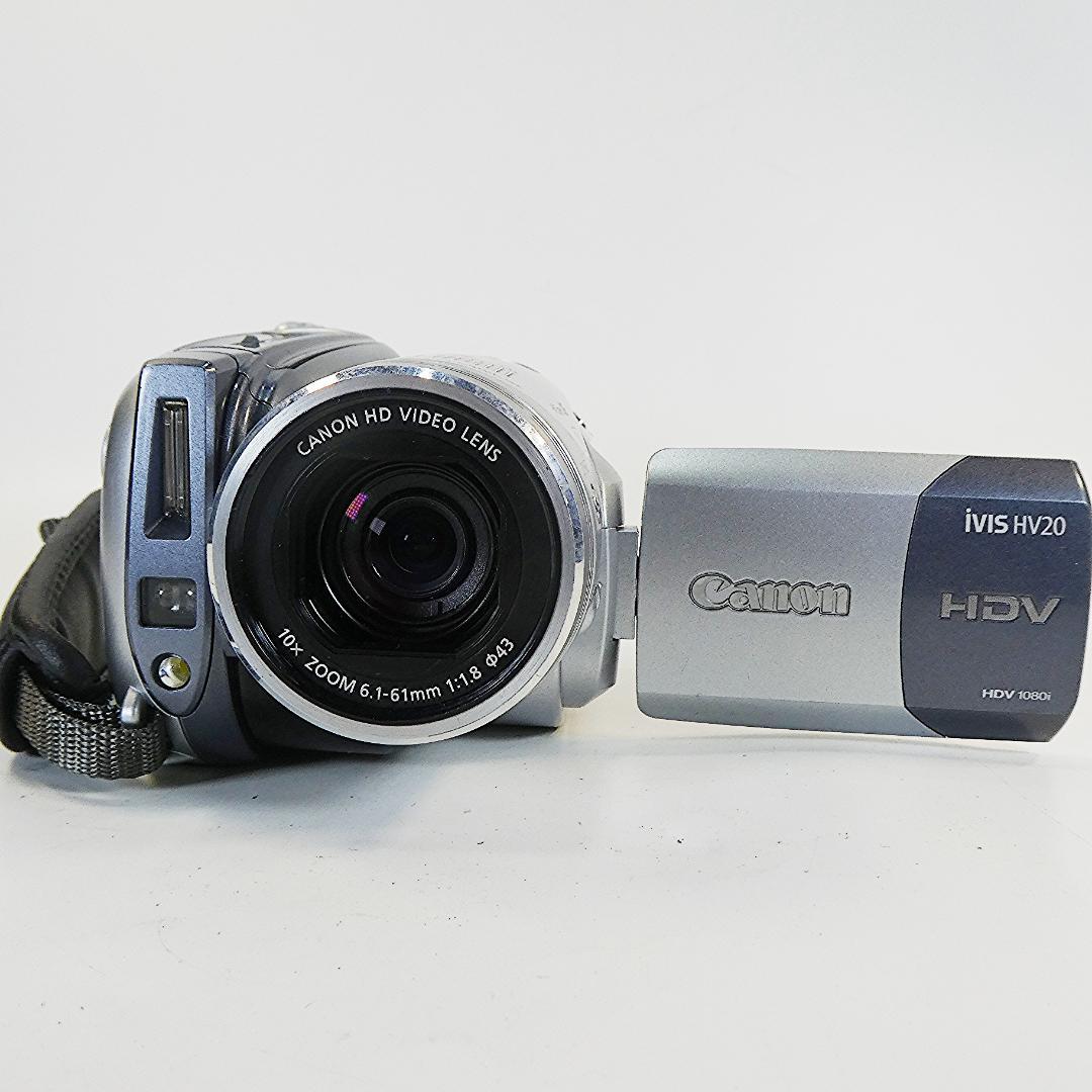 キャノンiVIS HV20【動作良好】MiniDV/HDVビデオ ダビングに最適