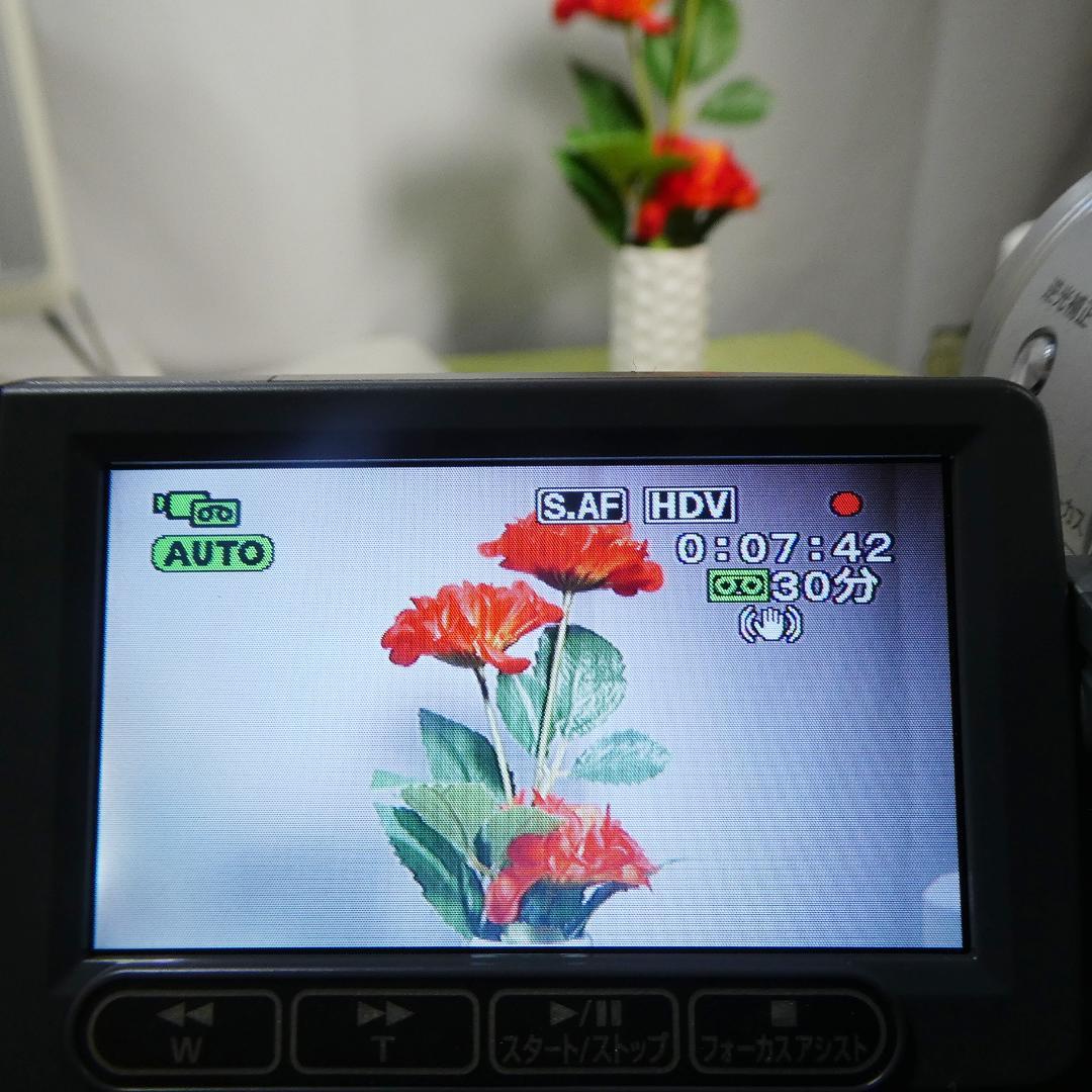 キャノンiVIS HV20【動作良好】MiniDV/HDVビデオ ダビングに最適