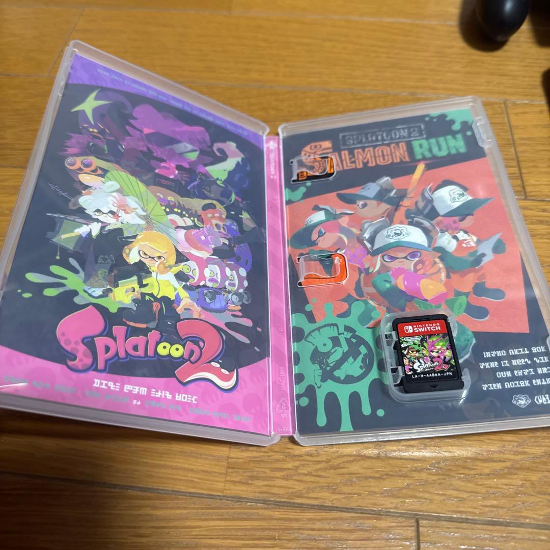 Nintendo Switch 本体 ブラック　スプラトゥーン2付き