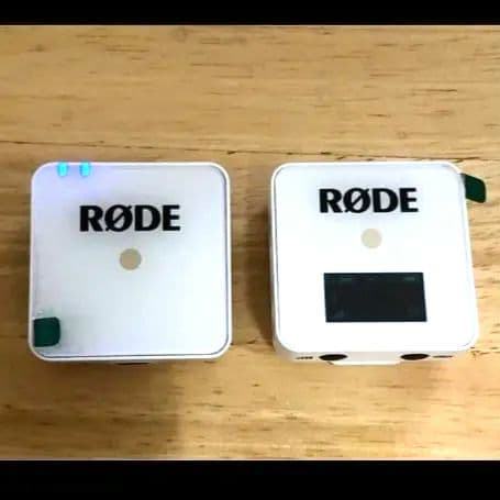 【美品】RØDE WIRELESS GO rode ワイヤレスマイク 白