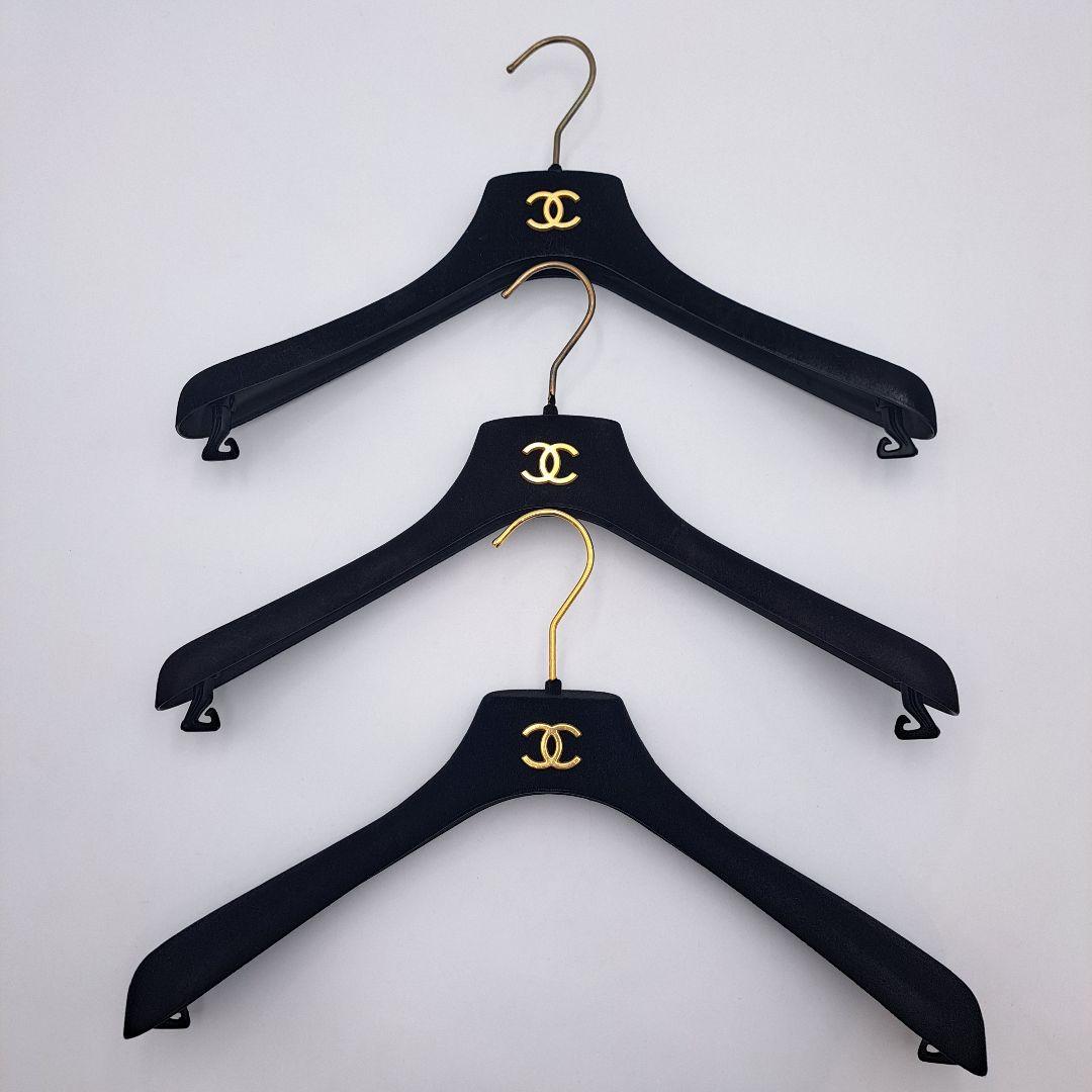 シャネル　CHANEL　90年代　ハンガー　6本セット