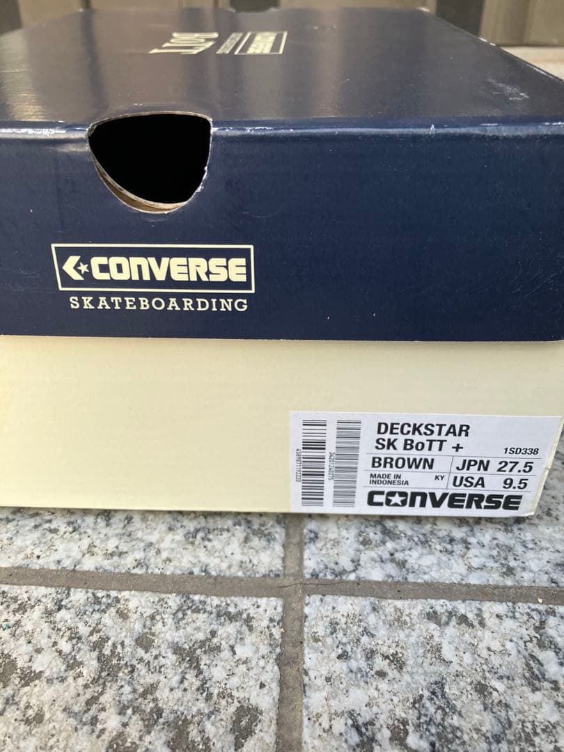 靴 CONVERSE SKATEBOARDING BoTT DECKSTAR27.5