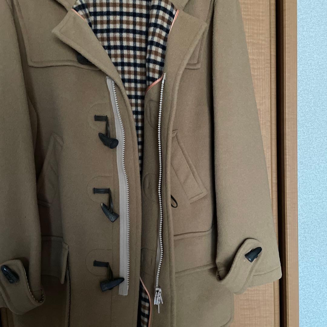 Aquascutum アクアスキュータム　キャメル　 ダッフルコート　英製M