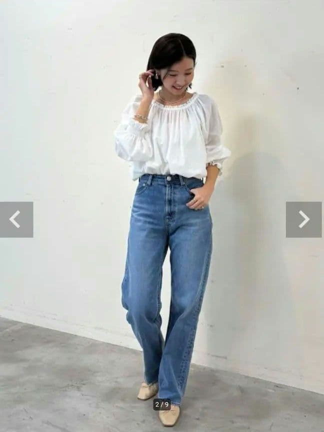 【試着のみ】ヤヌーク YANUK レア ボーイズストレート LEA 完売品