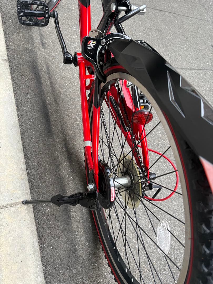 すーさん専用ジュニアサイクル　RED