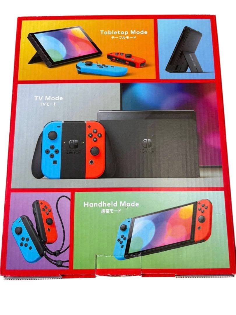 任天堂 Nintendo Switch 有機ELモデル ネオンブルー レッド