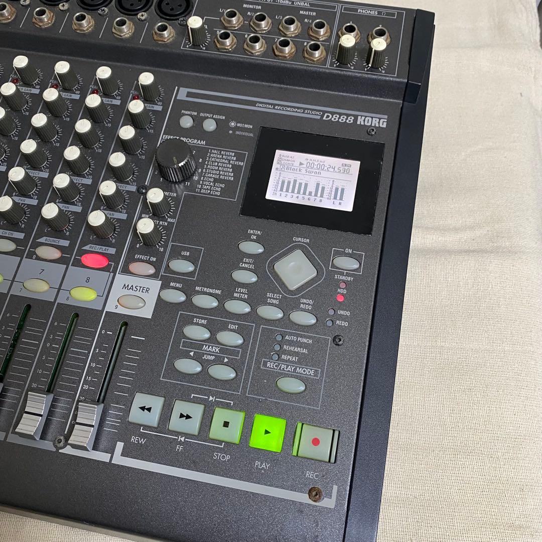 値下げ中 KORG D888 デジタルマルチトラックレコーダー 8トラックMTR