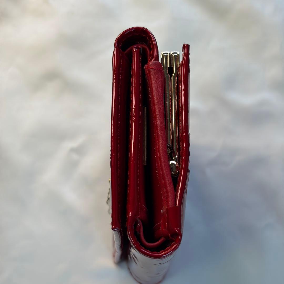 【未使用】Vivienne Westwood 三つ折財布 エナメル ガマ口