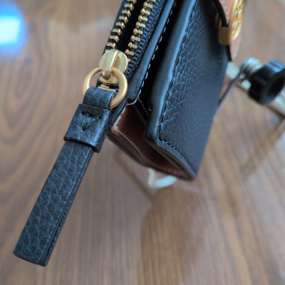 Tory Burch 黒 二つ折り財布