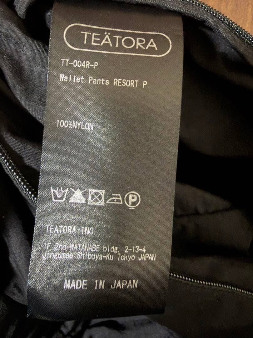 パンツ TEATORA WALLET PANTS RESORT PACKABLE