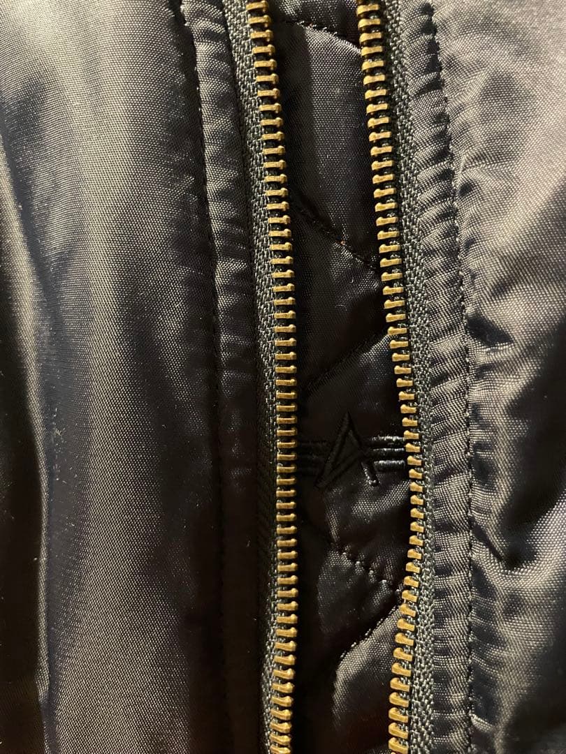 実寸S Alpha Industries × NASA MA-1 Bomber