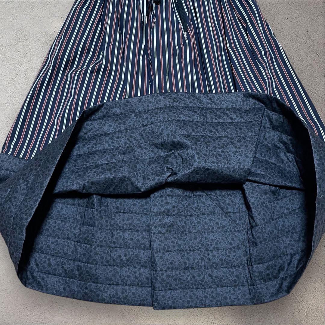 【新品タグ付】ヴィヴィアンウエストウッド　ロングスカート　ストライプ　切り替え