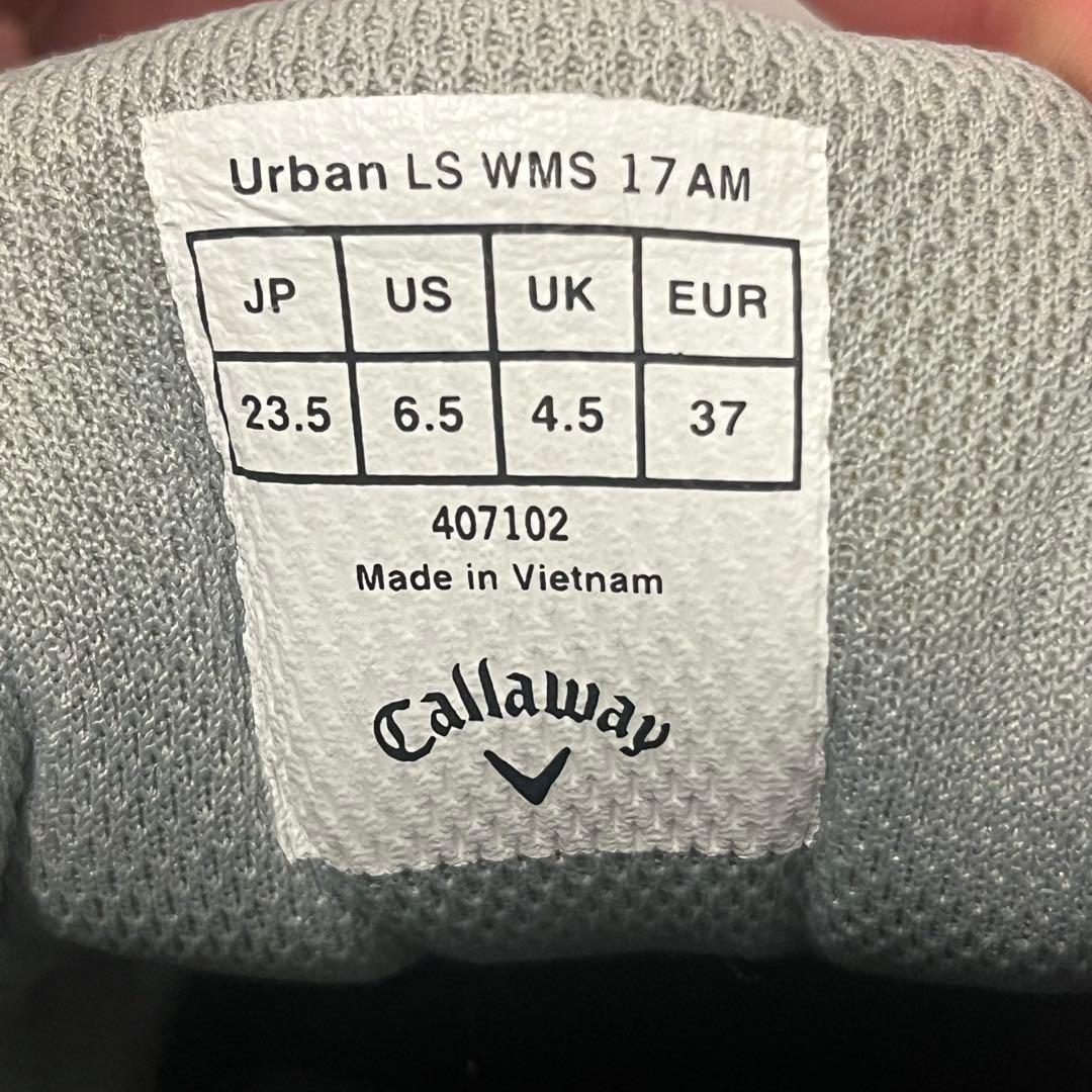 【美品】callaway ゴルフシューズ ピンク レディース　ダイヤル式
